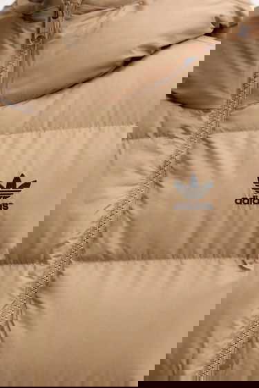 Puffer jakke adidas Performance Hooded Puffer Jacket Beige | JX4121, 4
