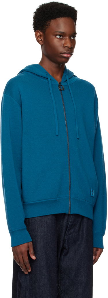 Sweatshirt WOOYOUNGMI Wooyoungmi Zip Hoodie Blå | W223KN05, 1