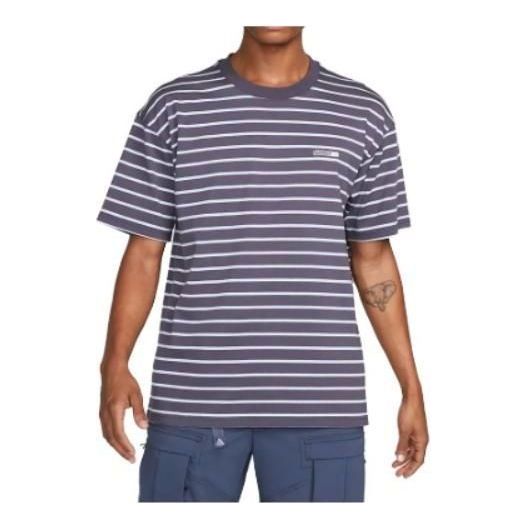 T-shirt Nike ACG ACG Stripes T-Shirt Grå | FB8130-015