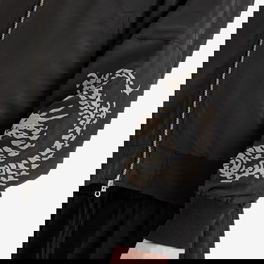 Bomberjakke Pleasures Pleasures Dragon Bomber Jacket Sort | P25SP003-BLK, 5
