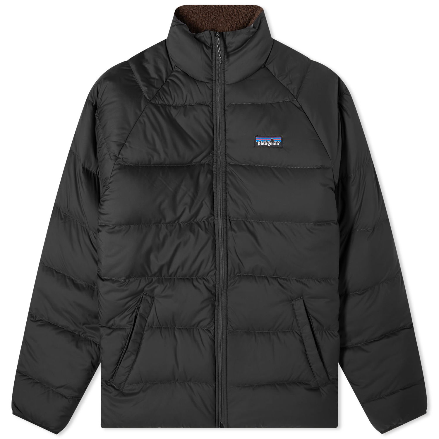 Jakke Patagonia Reversible Silent Down Jacket Sort | 20670-INBK, 0