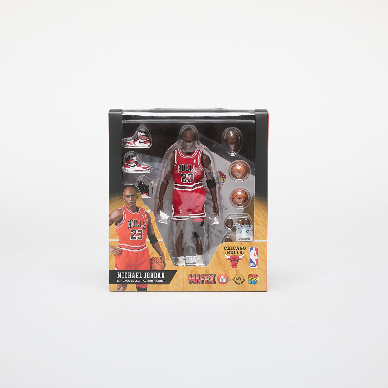 Collectible Medicom Toy MAFEX No.100 Michael Jordan Chicago Bulls Flerfarvet | 4530956471006, 0
