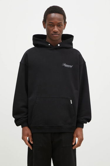 Sweatshirt Represent Clo Owners Club Script Hoodie Sort | OCM41200.001, 0