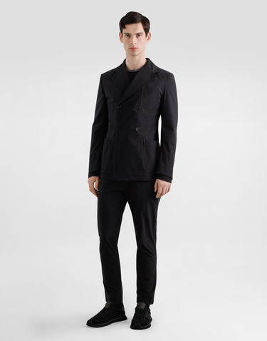 Jakke Dolce & Gabbana Dolce & Gabbana Double-breasted Portofino Canvas Jacket Mørkeblå | G2VG5TFUUDDN0000, 3