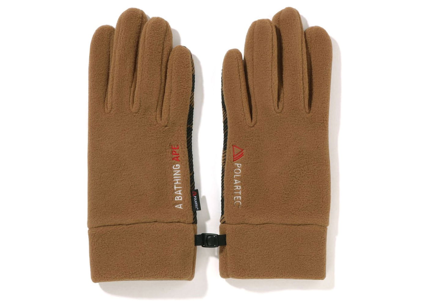 Handsker BAPE Polartech Glove Orange | 1H80-182-036, 0