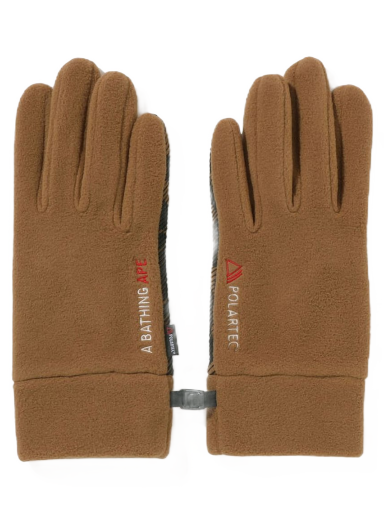 Handsker BAPE Polartech Glove Orange | 1H80-182-036