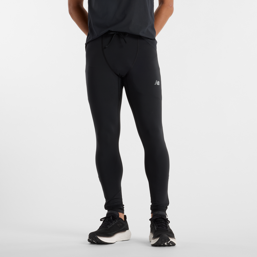 Leggings New Balance Men's Running Tights Sort | NBMP51237BK