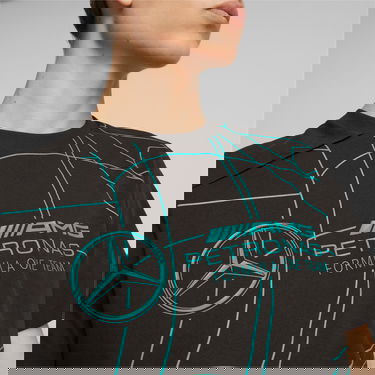 T-shirt Puma Mercedes-AMG PETRONAS Statement Motorsport T-Shirt Sort | 621129_01, 4
