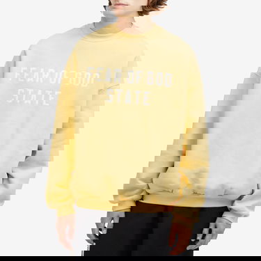 Sweatshirt Fear of God Heavy Fleece Crew Sweat Gul | 192BT246233F, 2