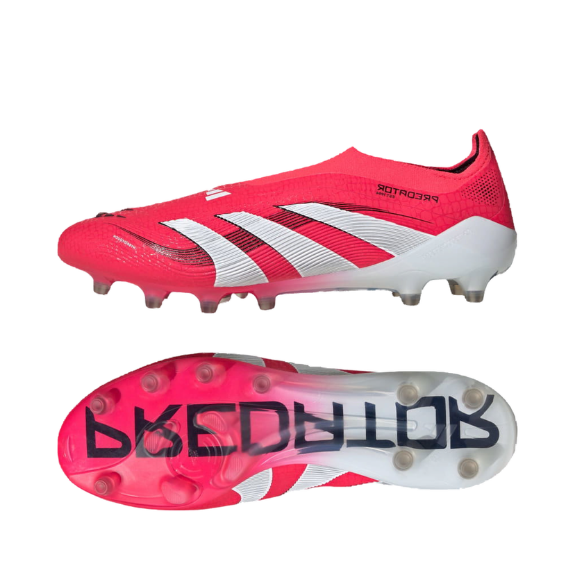 Sneakers og sko adidas Performance Predator Elite Laceless Artificial Grass Lyserød | ID3817