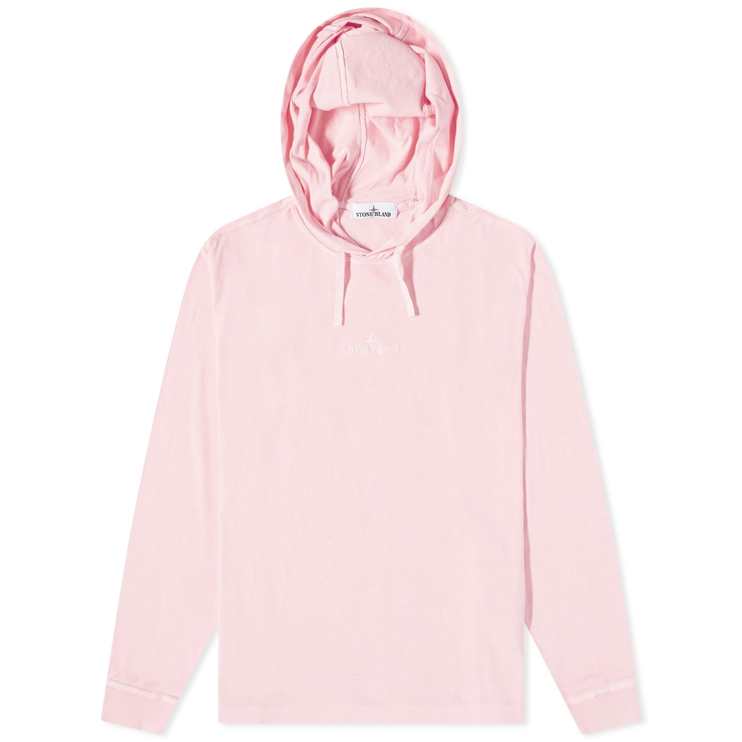 Sweatshirt Stone Island Embroidered Logo Lightweight Hoodie Lyserød | 781520644-V0080, 0