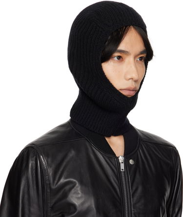 Hat Rick Owens Rick Owens Concordians Sphinx Skull Balaclava Sort | RU02E1490 KWV, 1