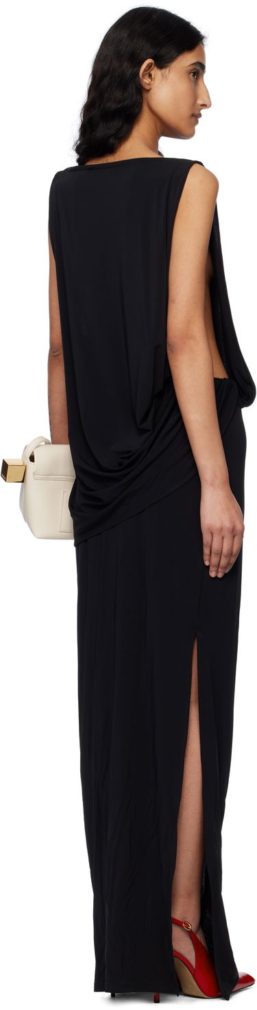 Kjole Jacquemus Jacquemus 'The Peplo' Maxi Dress Sort | 25E251DR230-2381, 2