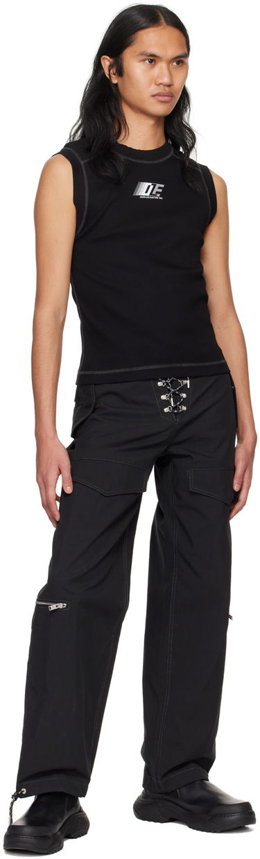 Tanktop Dion Lee Fitted Tank Top Sort | C3177PS24, 3
