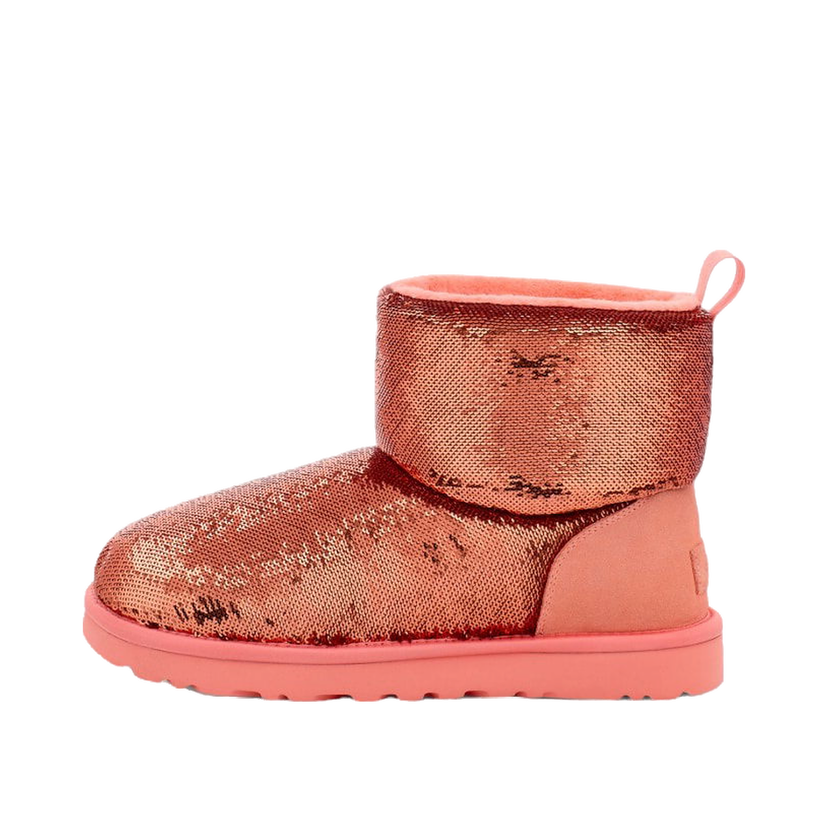 Sneakers og sko UGG Classic Mini Boot Mirror Ball Starfish Pink W Lyserød | 1151291-SHPN