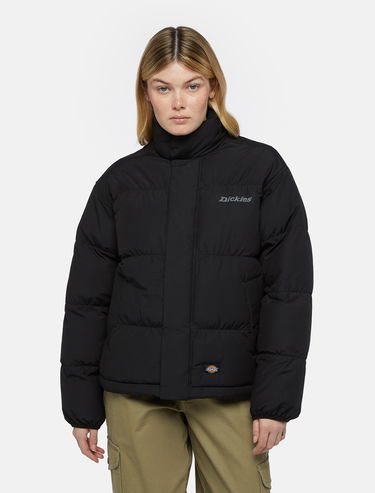 Puffer jakke Dickies Scobey Puffer Jacket Sort | 0A4Z36, 0