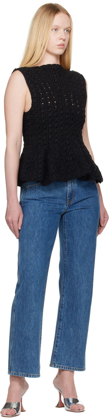Tanktop Khaite Khaite Yuka Peplum Knit Top Sort | 18006130, 3