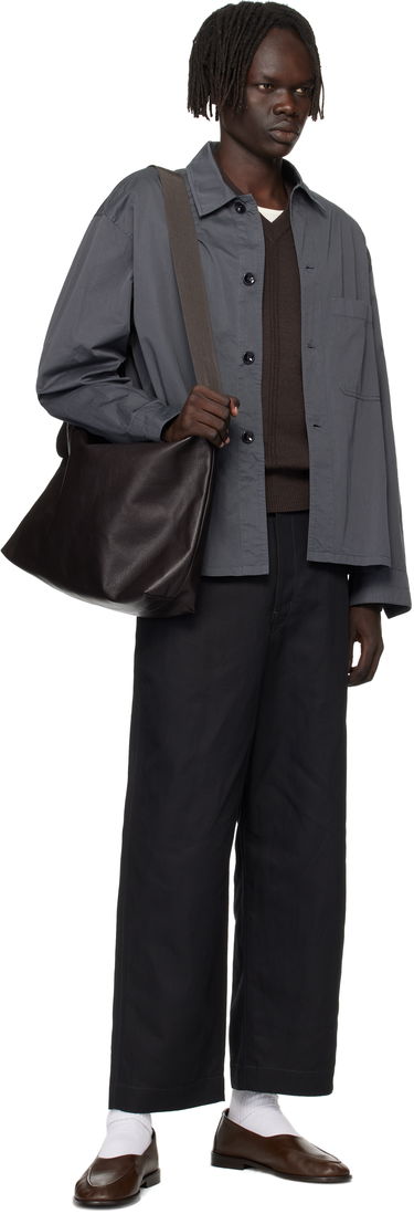Skuldertaske LEMAIRE Lemaire Large Folio Bag Sort | BG0165 LL0138, 3