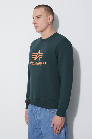 Sweater Alpha Industries Alpha Industries Basic Sweater Grøn | 178302.353, 3