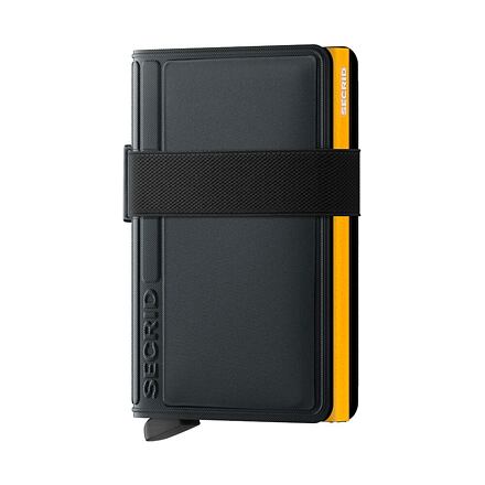Tegnebog Secrid Tpu Black-Ochre Sort | BTP-Black-Ochre, 1