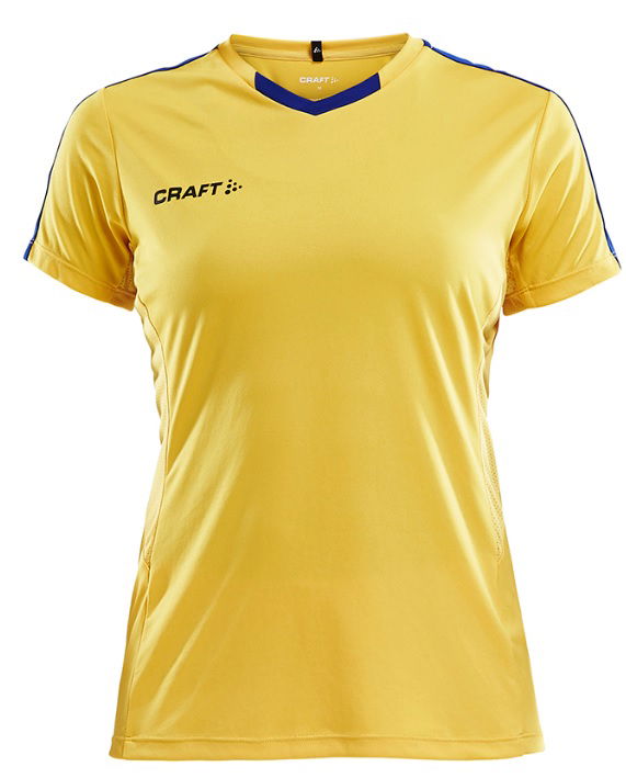 T-shirt Craft Contrast Jersey Gul | 1905567-3552