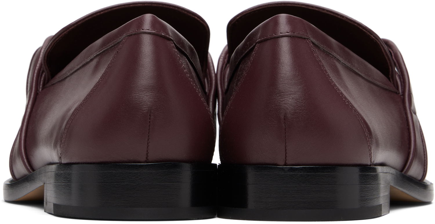 Sneakers og sko Bottega Veneta Bottega Veneta Astaire Knotted Loafers Bourgogne | 796445V5DZ02240, 1