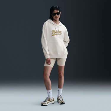 Sweatshirt Nike Nike Sportswear Phoenix Fleece Hoodie Beige | IB9974-030, 2