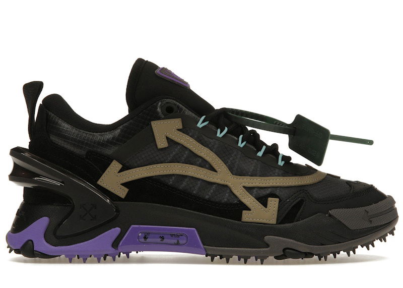 Sneakers og sko Off-White Odsy-2000 Black Pruple Sort | OMIA190S23FAB0011056, 0