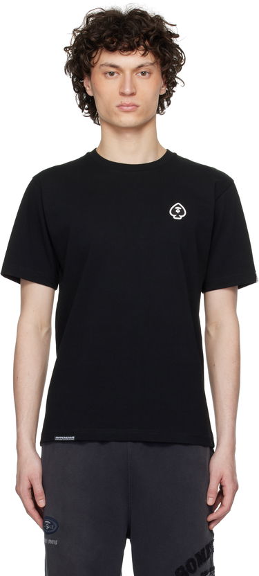 T-shirt AAPE by A Bathing Ape AAPE by A Bathing Ape Spades 'AAPE Now' T-Shirt Sort | AAPTEM1599XXNBKX, 0
