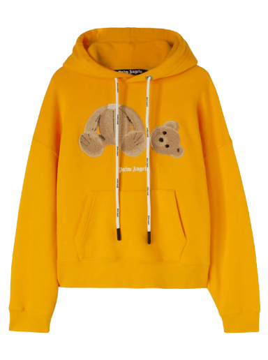 Sweatshirt Palm Angels Bear Hoodie Gul | PMBB058F22FLE0081660