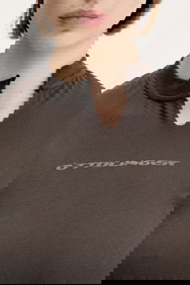 T-shirt Ottolinger Ottolinger Cut Out T-Shirt Brun | 115.104015.02, 4