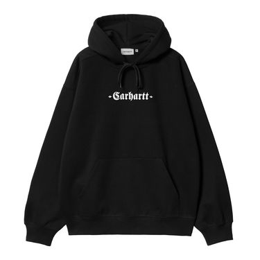 Sweatshirt Carhartt WIP Hooded Greatest Hits Sweatshirt Sort | I034416_9, 0