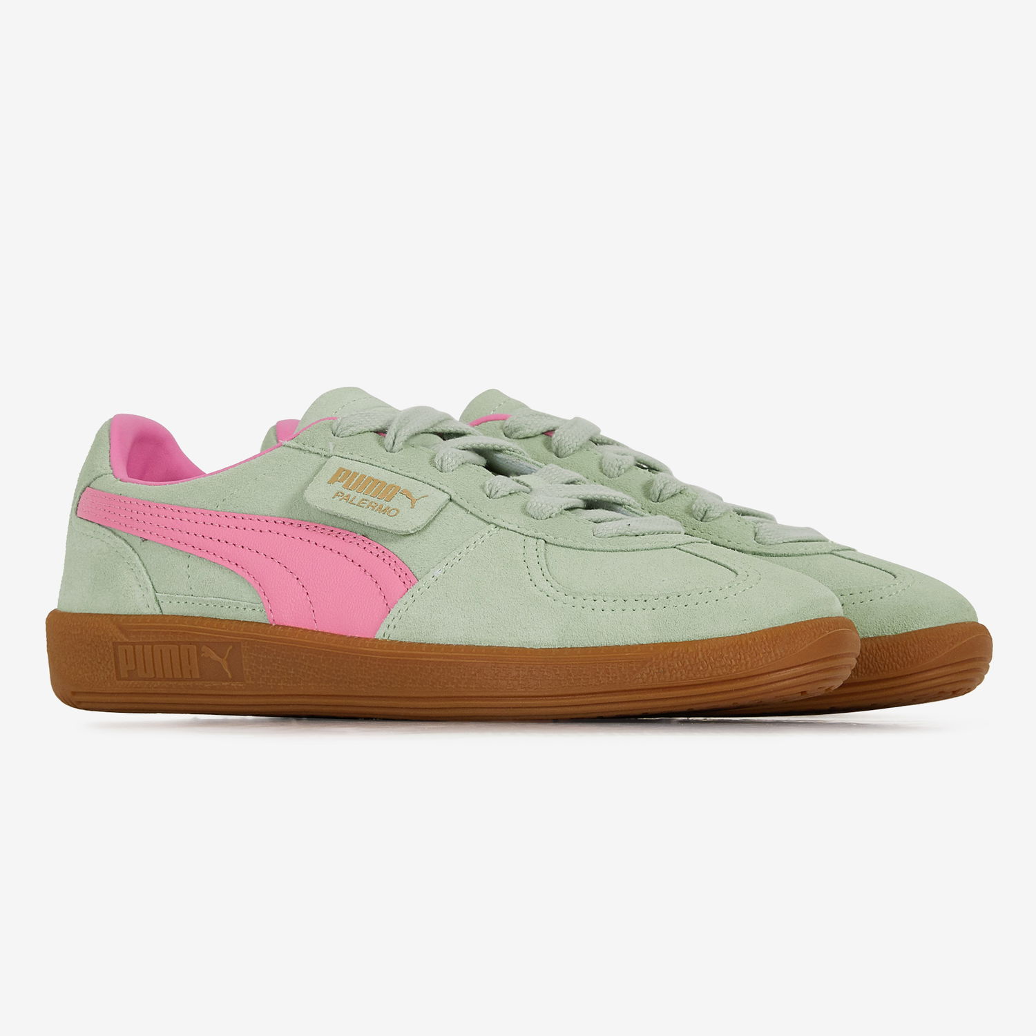 Sneakers og sko Puma Palermo Turquoise Hvid | 396463 02, 1