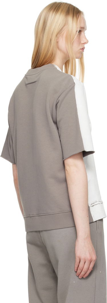 T-shirt Maison Margiela MM6 Maison Margiela Light Sweatshirt Hvid | S62GU0137 M25013, 2