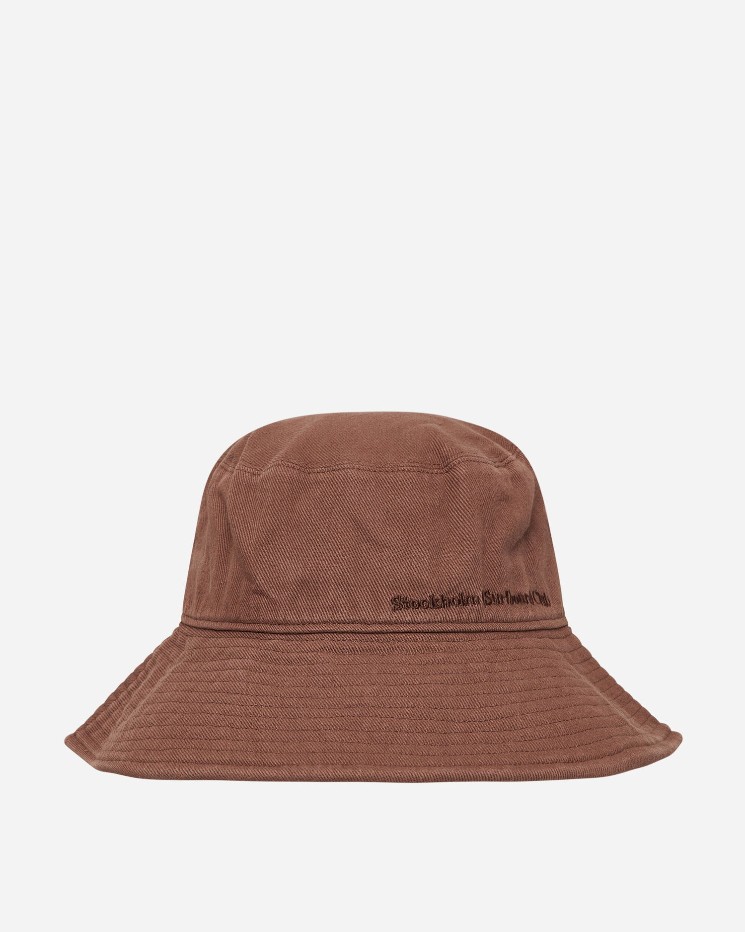 Hat Stockholm (Surfboard) Club Embroidered Logo Bucket Hat Brun | BU7B30 1, 0