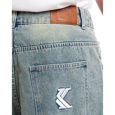 Shorts Karl Kani Karl Kani OG Denim Baggy Jorts W30 Blå | KK60100001, 3