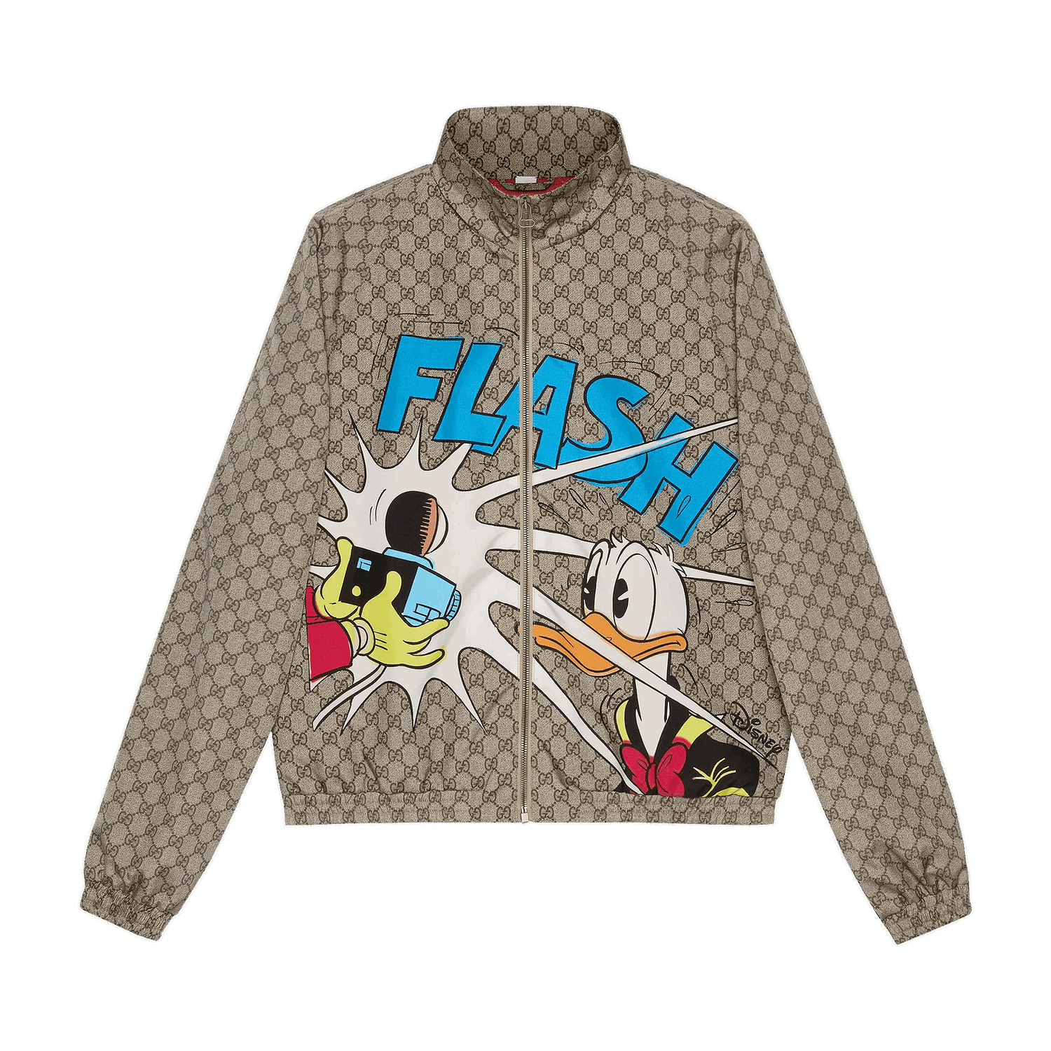 Jakke Gucci x Disney Donald Duck Gg Jacket Brun | 646442 ZAGCJ 2165, 0
