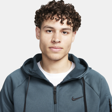 Sweatshirt Nike Therma-FIT Full-Zip Fitness Hoodie Grå | DQ4830-328, 2