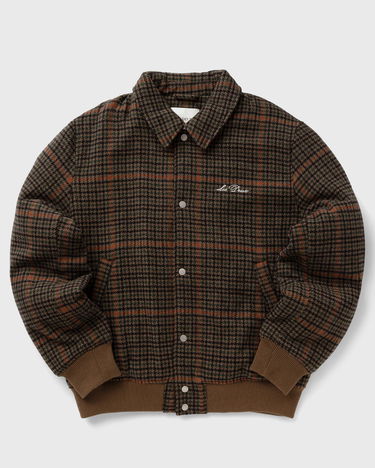 Bomberjakke Les Deux Houndstooth Plaid Varsity Jacket Flerfarvet | 1000565-826, 2