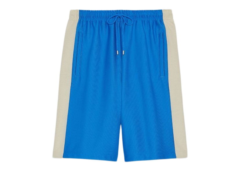 Shorts Gucci The North Face x Nylon Shorts Blue Blå | 676596 XJDWQ 4759
