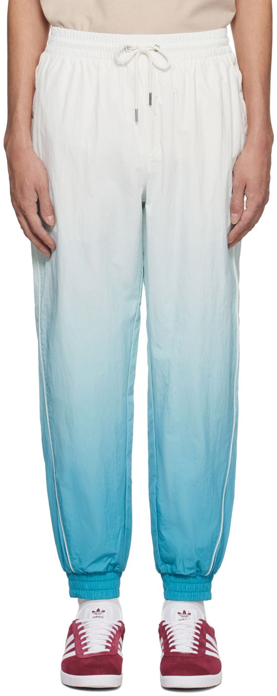 Joggingbukser Tommy Hilfiger Tommy Jeans White & Blue Degrade Track Pants Turkis | DM18054 CV3, 0