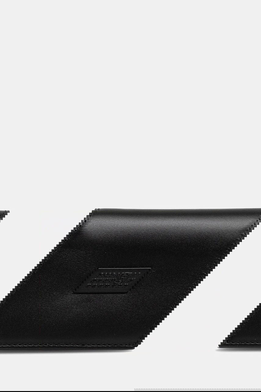 Tegnebog Maison Margiela MM6 Maison Margiela Leather Wallet Sort | SA5UI0015.P8622.T8013, 0