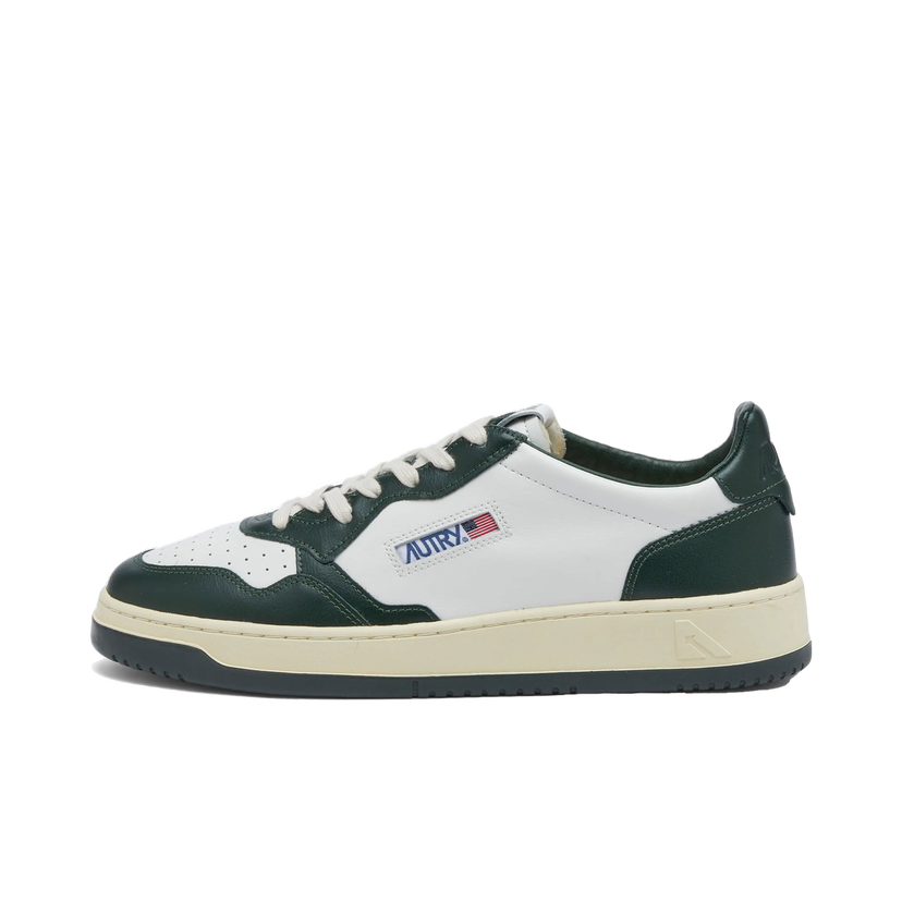 Sneakers og sko Autry Medalist Low Leather Grøn | AULMWB49