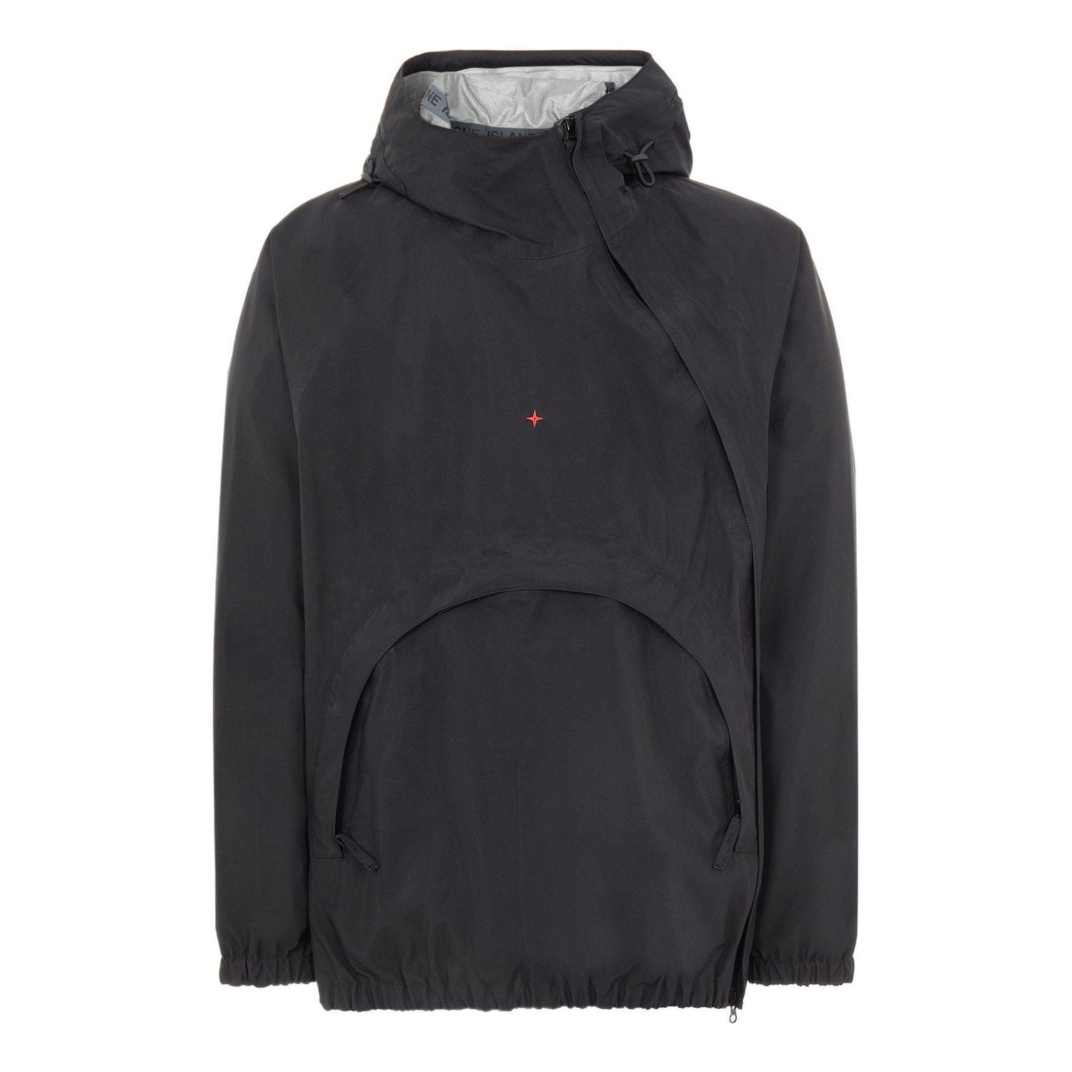 Regnfrakke Stone Island Stone Island Gore-Tex  Jacket Sort | 7615420X1-V0029, 0