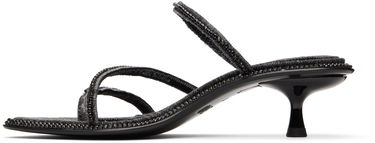 Skopleje Diesel D-Havanna Kittie Embellished Denim Heels Sort | Y03603 PR853, 2