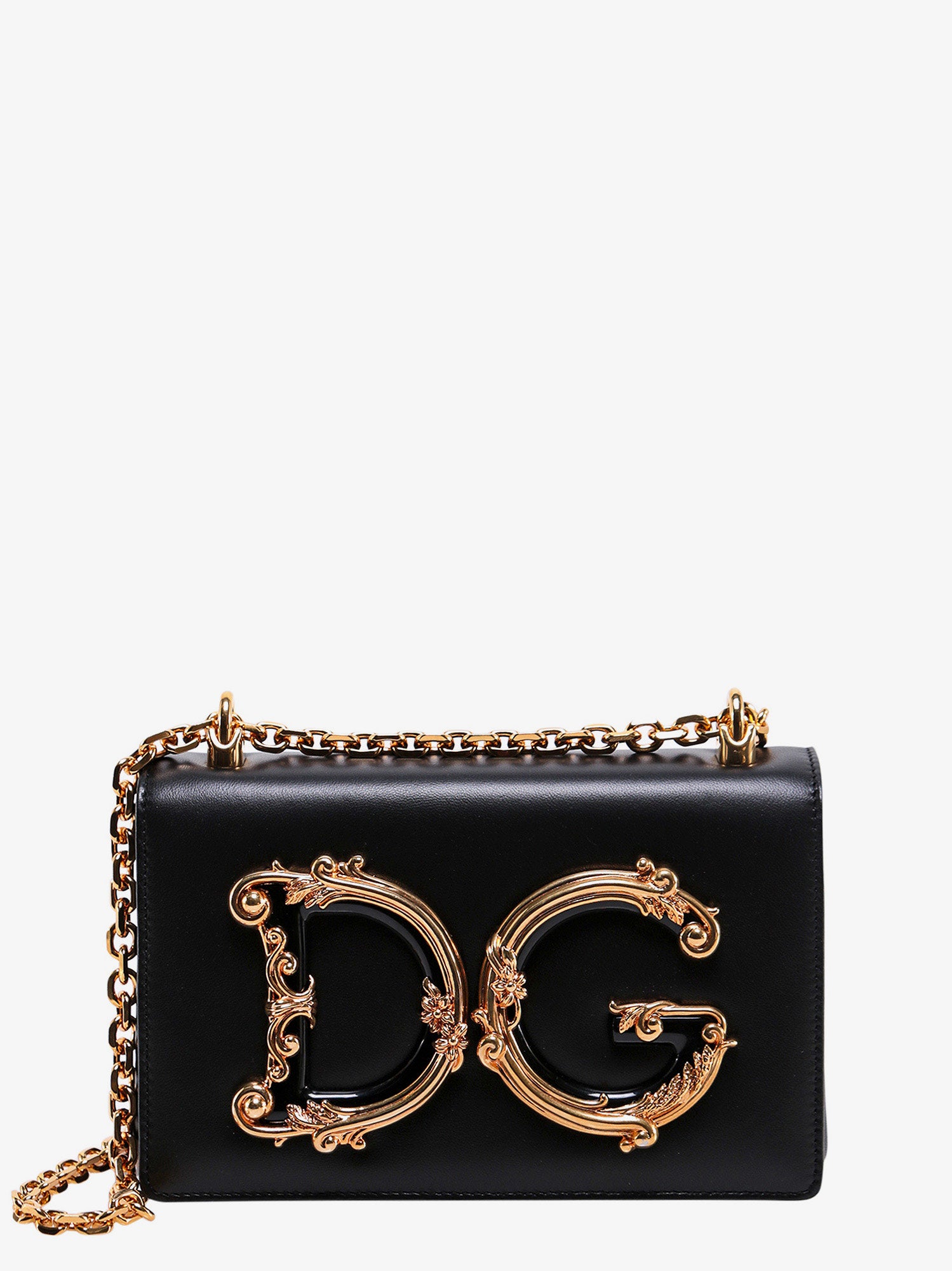 Skuldertaske Dolce & Gabbana Dolce & Gabbana Devotion Shoulder Bag Sort | BB6498AZ80180999, 0