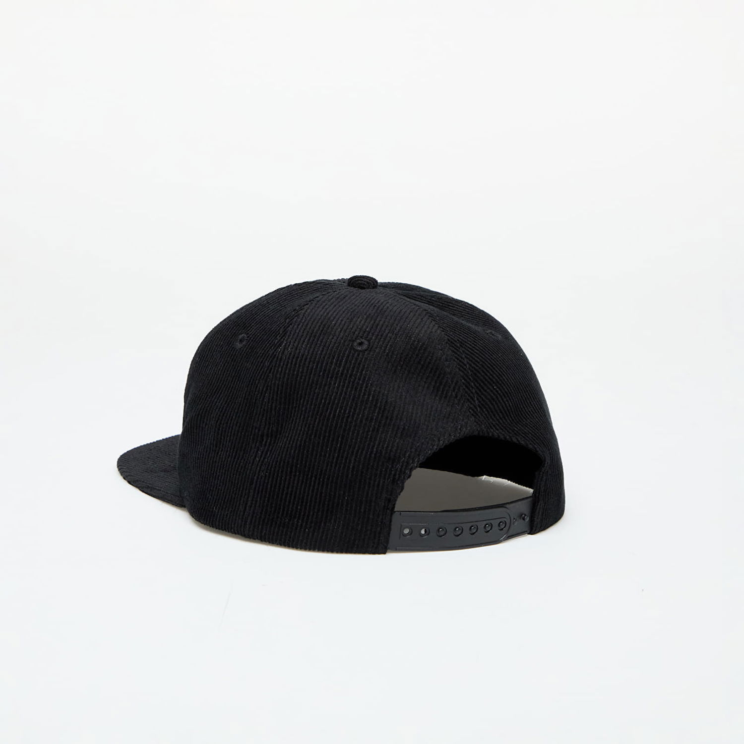 Kasket Pleasures Cap Onyx Corduroy Snapback Sort | P24F095 ONYX, 1