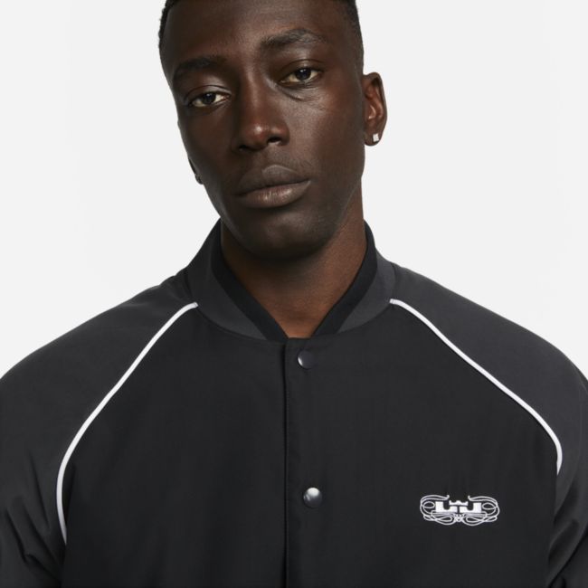 Jakke Nike LeBron Protect Basketball Jacket Sort | DQ6147-010, 1