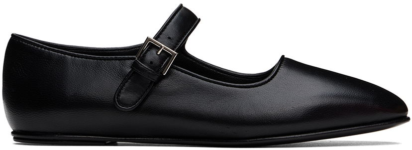 Tøj The Row The Row Ava Ballerina Flats Sort | F1003-N61