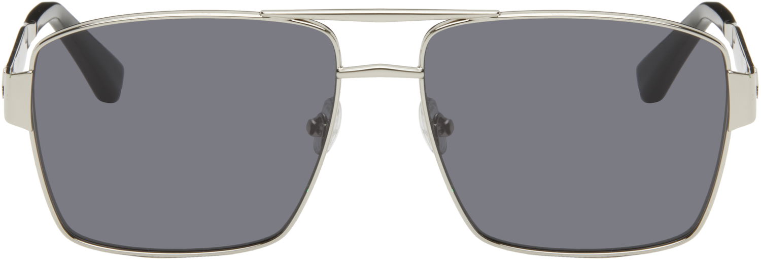 Solbriller AMI AMI Paris 75007 Stainless Steel Sunglasses Metalisk | UGL514.AM0003, 0